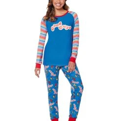 Spirit Halloween Good Guys Chucky Pajama Set 8 Spirit Halloween Good Guys Chucky Pajama Set -HALLOWEEN COSTUMES Sales Store 01578996 c