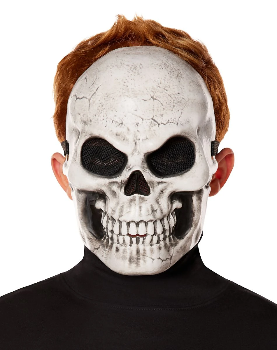 Spirit Halloween Kids Sinister Skeleton Half Mask 3 Spirit Halloween Kids Sinister Skeleton Half Mask
