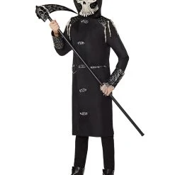 Spirit Halloween Kids Skeleton Undertaker Costume