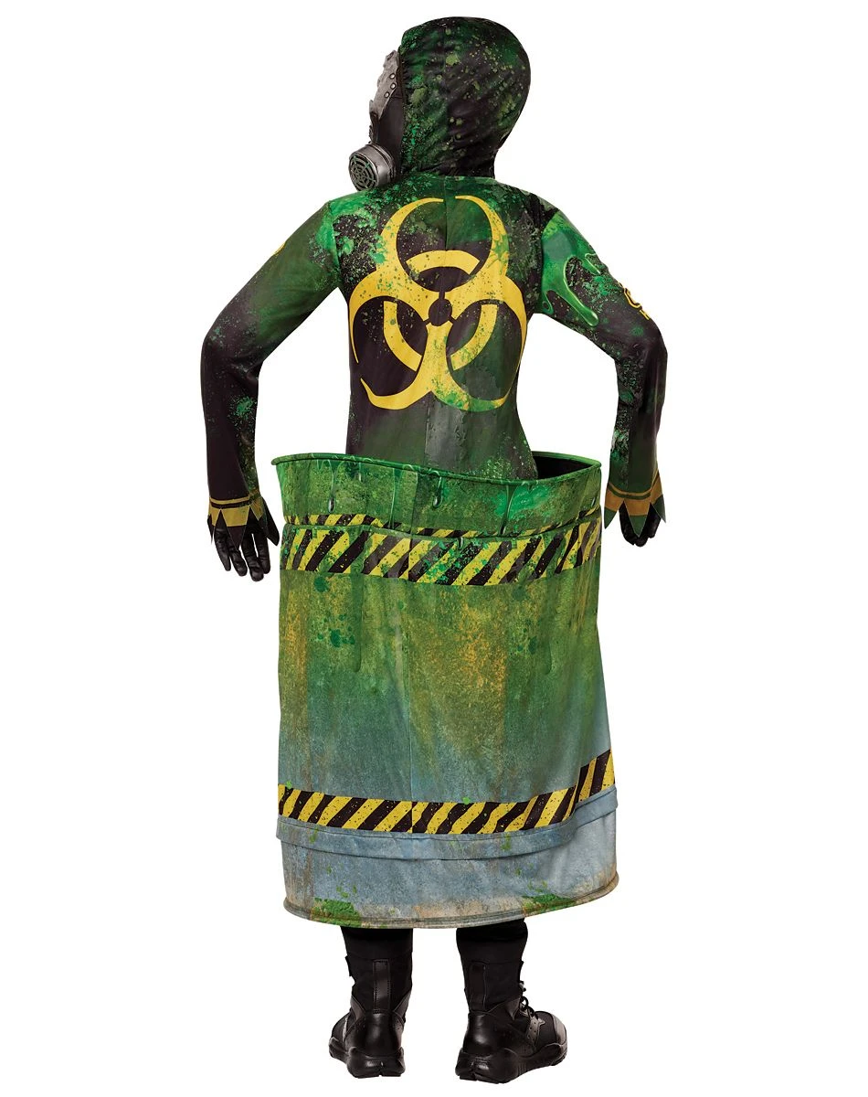 Spirit Halloween Kids Hazardous Waste Zombie Costume 4 Spirit Halloween Kids Hazardous Waste Zombie Costume - Image 2
