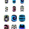 Spirit Halloween Kids Alice Press On Nails -HALLOWEEN COSTUMES Sales Store 01580612 a