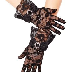Spirit Halloween Lace Vampire Gloves