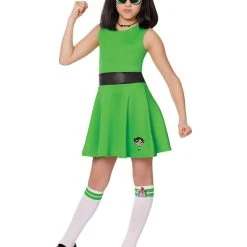 Spirit Halloween Kids Buttercup Dress Costume - The Powerpuff Girls