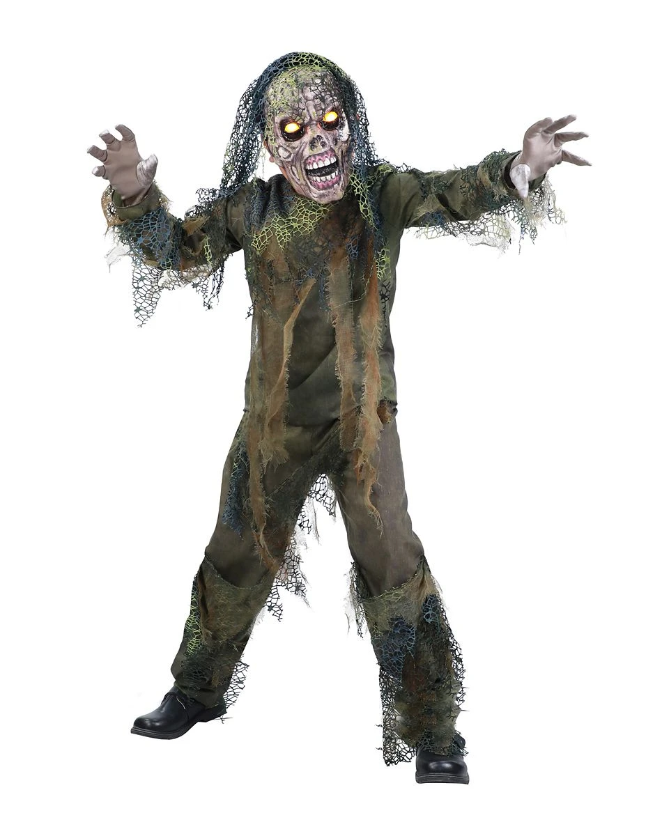Spirit Halloween Kids Bog Zombie Costume 3 Spirit Halloween Kids Bog Zombie Costume