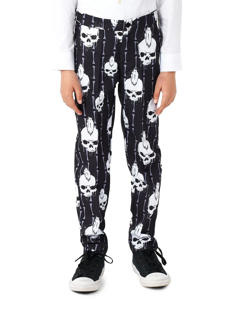 Spirit Halloween Kids Punk Skeleton Suit Costume 5 Spirit Halloween Kids Punk Skeleton Suit Costume - Image 3