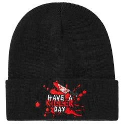 Spirit Halloween Killer Day Beanie