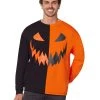 Spirit Halloween Adult Jack-O'-Lantern Sweatshirt -HALLOWEEN COSTUMES Sales Store 01583046 a