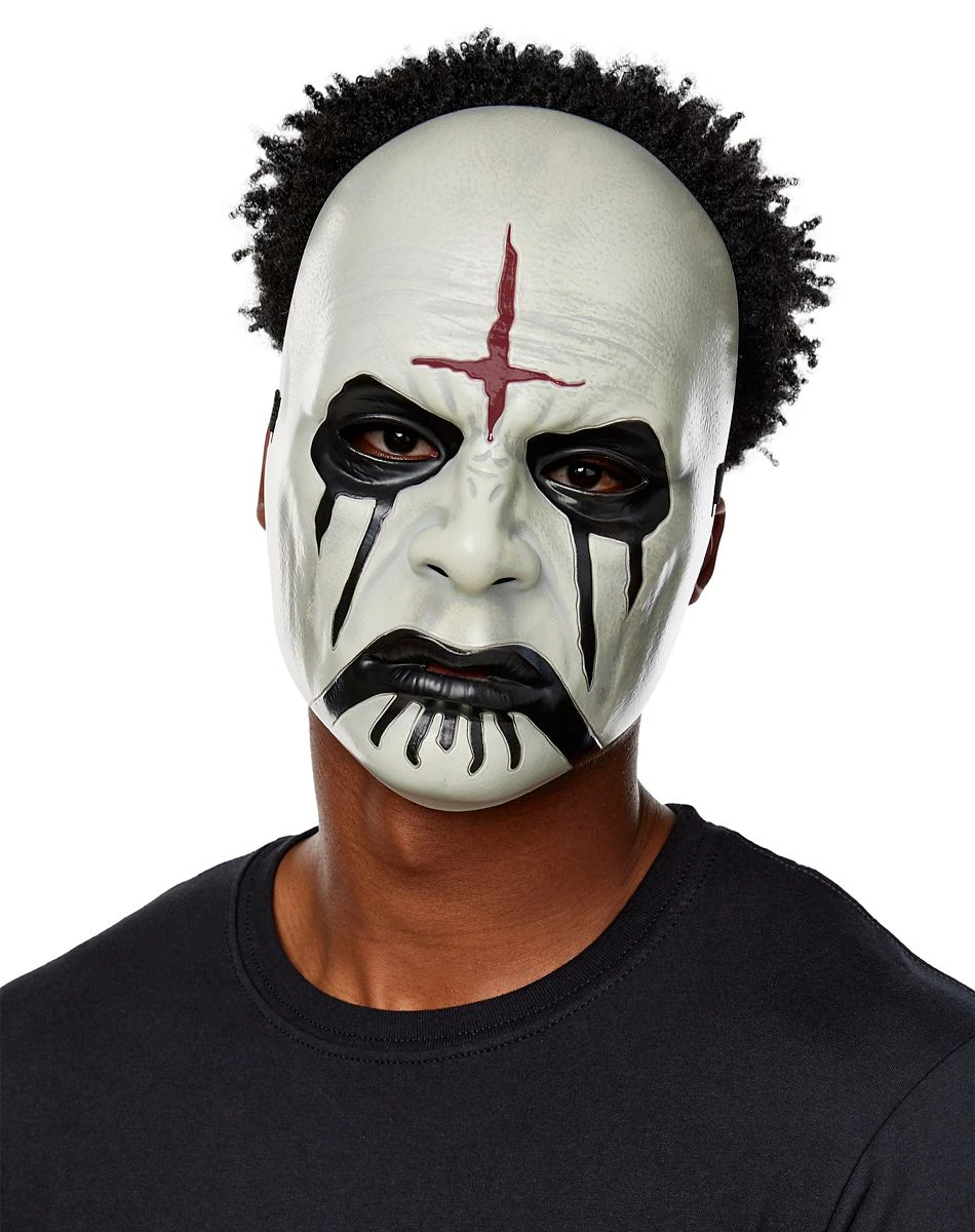 Spirit Halloween Unholy Priest Half Mask 3 Spirit Halloween Unholy Priest Half Mask