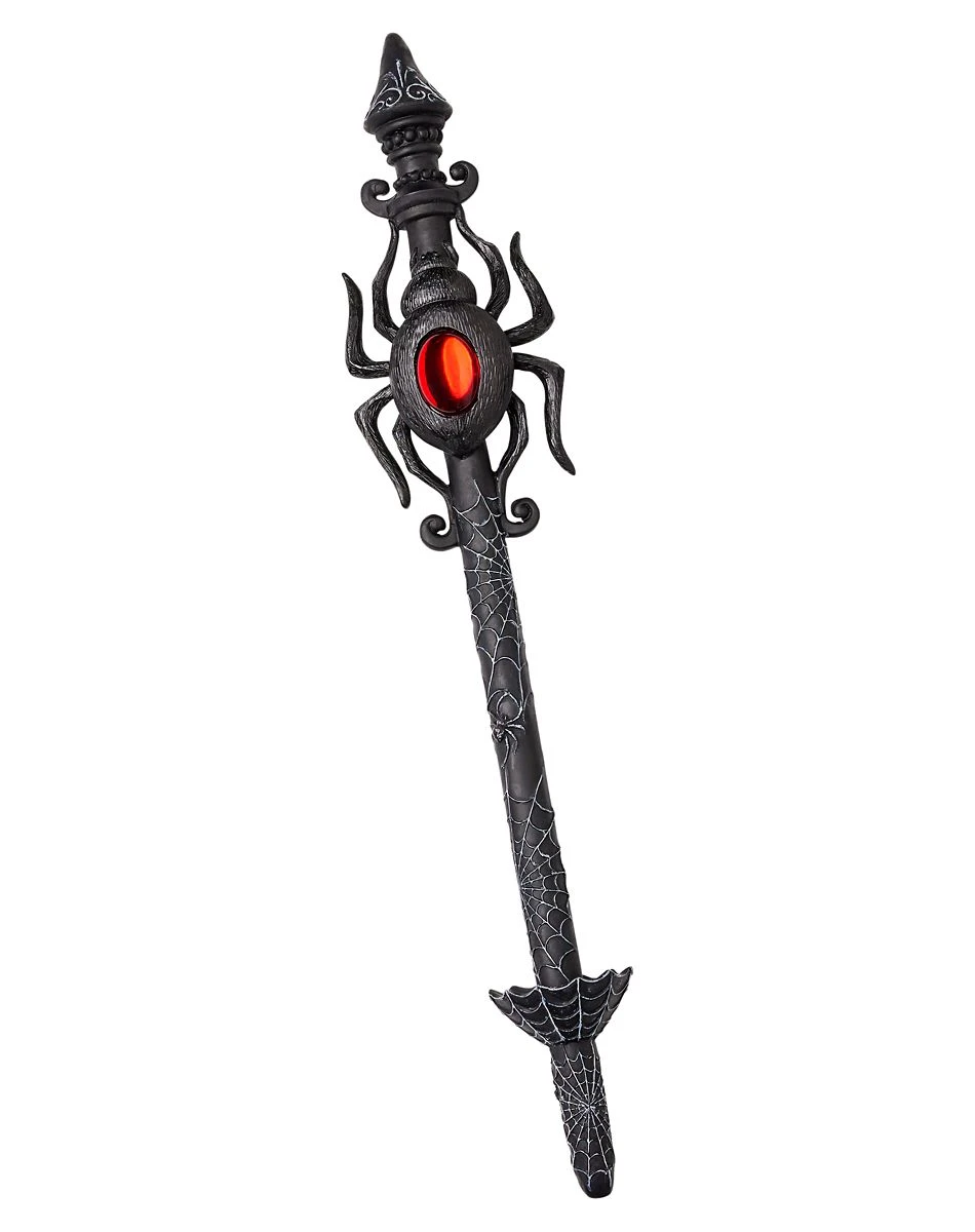 Spirit Halloween Black Widow Spider Staff 3 Spirit Halloween Black Widow Spider Staff
