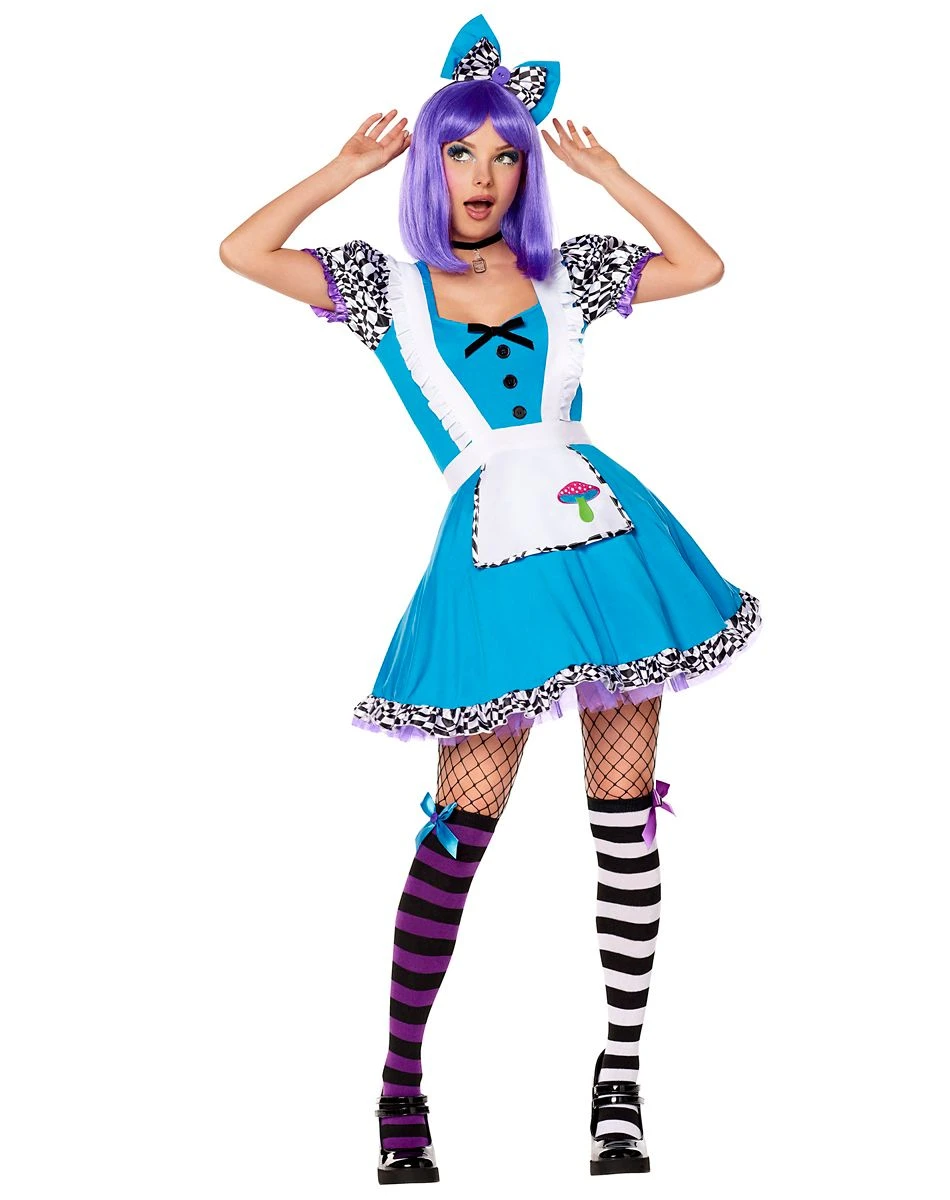 Spirit Halloween Adult Alice Down the Rabbit Hole Costume 3 Spirit Halloween Adult Alice Down the Rabbit Hole Costume