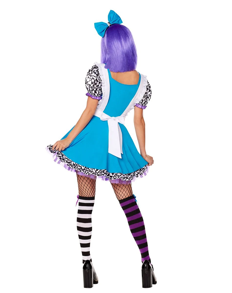 Spirit Halloween Adult Alice Down the Rabbit Hole Costume 4 Spirit Halloween Adult Alice Down the Rabbit Hole Costume - Image 2