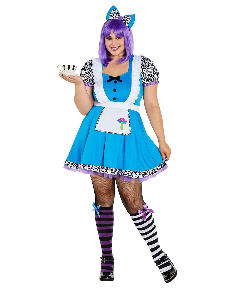 Spirit Halloween Adult Alice Plus Size Costume 3 Spirit Halloween Adult Alice Plus Size Costume