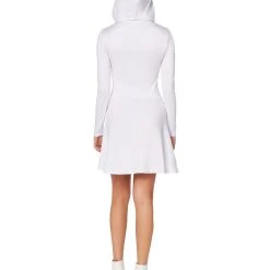 Spirit Halloween Adult White Long Sleeve Dress 5 Spirit Halloween Adult White Long Sleeve Dress -HALLOWEEN COSTUMES Sales Store 01586270 b