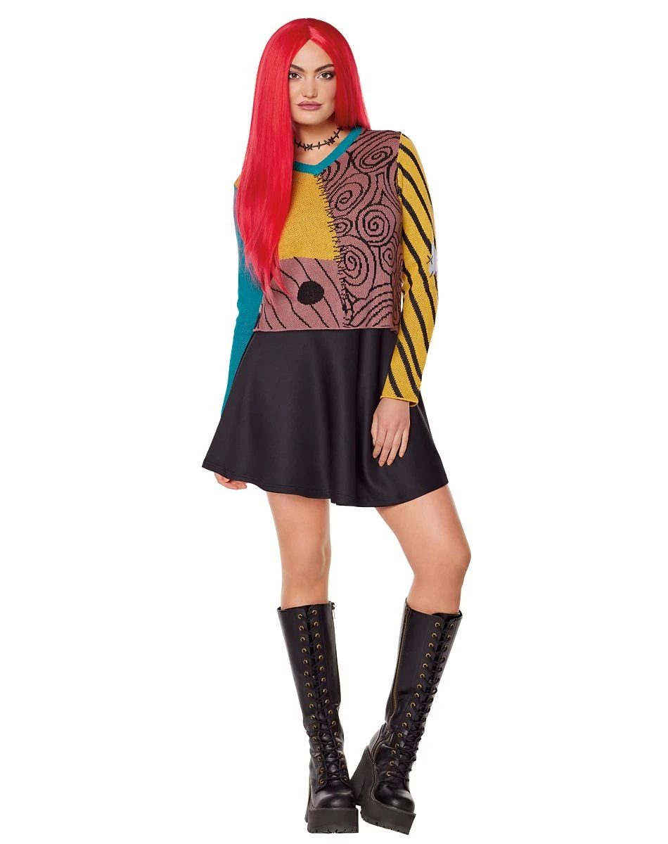 Spirit Halloween Adult Sally Costume Kit - The Nightmare Before Christmas 3 Spirit Halloween Adult Sally Costume Kit - The Nightmare Before Christmas
