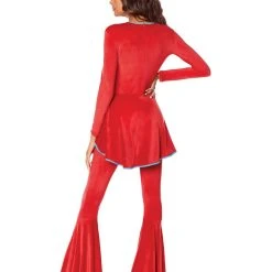 Spirit Halloween Adult Thing 1 and Thing 2 Bell Bottom Costume - Dr. Seuss -HALLOWEEN COSTUMES Sales Store 01586825 b