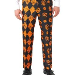 Spirit Halloween Adult Distressed Pumpkin Party Suit -HALLOWEEN COSTUMES Sales Store 01587179 e