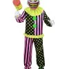 Spirit Halloween Adult Light Up Wacky Mole Clown Costume