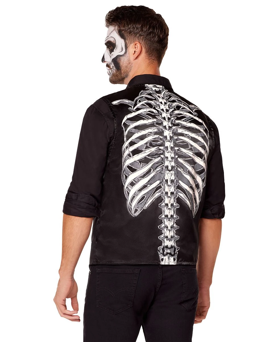 Spirit Halloween Adult Skeleton Vest 4 Spirit Halloween Adult Skeleton Vest - Image 2