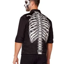 Spirit Halloween Adult Skeleton Plus Size Vest 5 Spirit Halloween Adult Skeleton Plus Size Vest -HALLOWEEN COSTUMES Sales Store 01589100 b