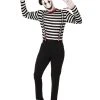 Spirit Halloween Adult Creepy Mime Costume -HALLOWEEN COSTUMES Sales Store 01589175 a