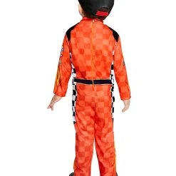 Spirit Halloween Toddler Lightning McQueen Pit Crew Costume - Cars -HALLOWEEN COSTUMES Sales Store 01590033 b