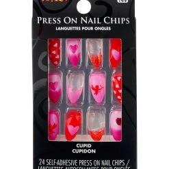 Spirit Halloween Cupid Press On Nails -HALLOWEEN COSTUMES Sales Store 01590082 c