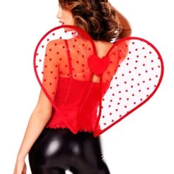 Spirit Halloween Cupid Heart Wings