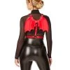Spirit Halloween Red Faux Leather Devil Wings -HALLOWEEN COSTUMES Sales Store 01593029 a