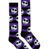 Spirit Halloween Jack Skellington Striped Knee High Socks - The Nightmare Before Christmas -HALLOWEEN COSTUMES Sales Store 01593607 a
