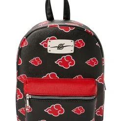 Spirit Halloween Red Cloud Naruto Mini Backpack
