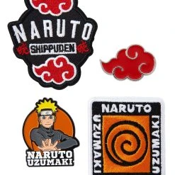 Spirit Halloween Naruto Patch and Pin Set