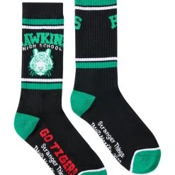 Spirit Halloween Go Tigers Crew Socks - Stranger Things