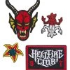 Spirit Halloween Stranger Things Patch and Pin Set -HALLOWEEN COSTUMES Sales Store 01594811 a