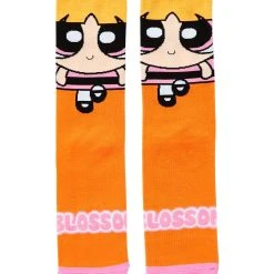 Spirit Halloween Blossom Crew Socks - The Powerpuff Girls