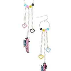 Spirit Halloween Powerpuff Girls Charm Dangle Earrings