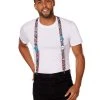 Spirit Halloween Cat In The Hat Suspenders - Dr. Seuss -HALLOWEEN COSTUMES Sales Store 01595164 a