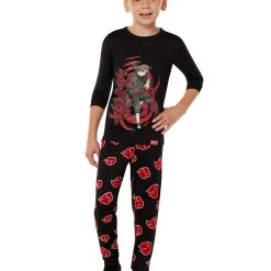 Spirit Halloween Kids Itachi Akatsuki Pajama Set - Naruto Shippuden