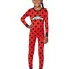 Spirit Halloween Kids Miraculous Ladybug Pajama Set -HALLOWEEN COSTUMES Sales Store 01596022 a