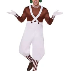 Spirit Halloween Adult Oompa Loompa Costume - Willy Wonka and the Chocolate Factory