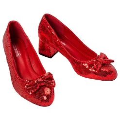 Spirit Halloween Ruby Slipper Sequin Heels - The Wizard of Oz -HALLOWEEN COSTUMES Sales Store 01597004 a