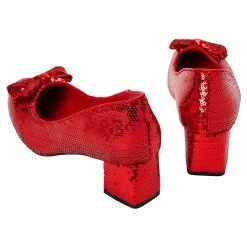 Spirit Halloween Ruby Slipper Sequin Heels - The Wizard of Oz -HALLOWEEN COSTUMES Sales Store 01597004 b