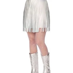 Spirit Halloween Adult Space Cowgirl Fishnet Tights