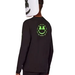 Spirit Halloween Kids Glow in the Dark Marshmello Costume Kit -HALLOWEEN COSTUMES Sales Store 01597269 d