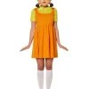 Spirit Halloween Adult Squid Game Doll Dress Costume -HALLOWEEN COSTUMES Sales Store 01597616 a