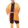 Spirit Halloween Adult Zenitsu Costume - Demon Slayer -HALLOWEEN COSTUMES Sales Store 01597939 a