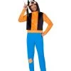 Spirit Halloween Adult Goofy One Piece Costume - Mickey and Friends -HALLOWEEN COSTUMES Sales Store 01598150 a