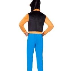 Spirit Halloween Adult Goofy One Piece Costume - Mickey and Friends -HALLOWEEN COSTUMES Sales Store 01598150 b