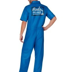 Spirit Halloween Adult Rod's Pipe and Drain Jumpsuit Costume -HALLOWEEN COSTUMES Sales Store 01599448 b