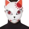 Spirit Halloween Kids Tanjiro Kamado Half Mask - Demon Slayer -HALLOWEEN COSTUMES Sales Store 01599497 a