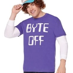 Spirit Halloween Adult Byte Off T Shirt - Stranger Things